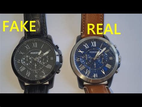 how to identify fake fossil watch|The Truth: How To Spot A FAKE Watch (Oct. 2024) .